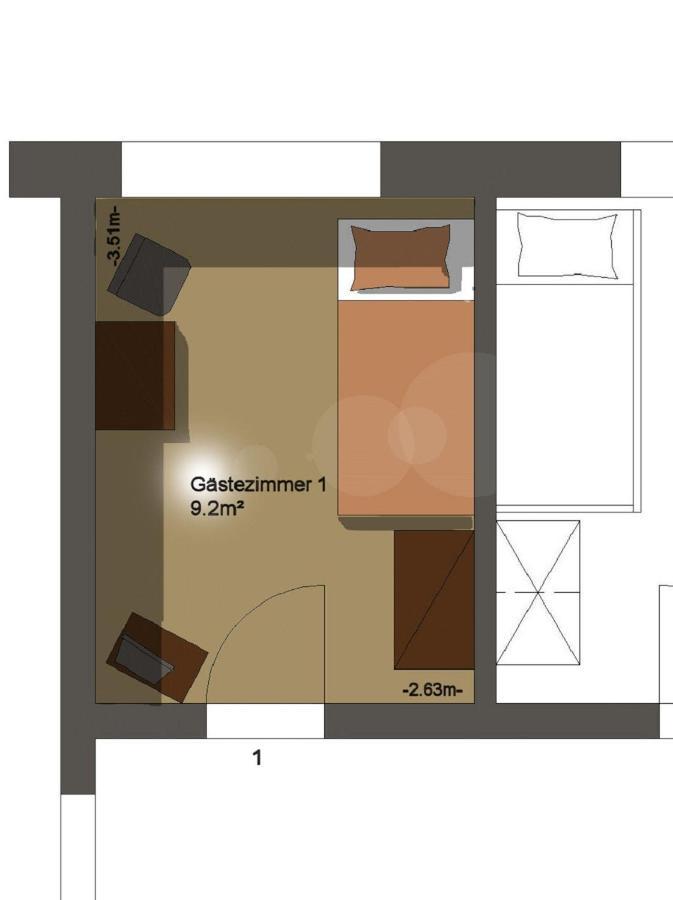 Pension Ruessel-Pub Sangerhausen Room photo